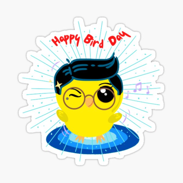 Coco Happy Bird Day Dance Sticker