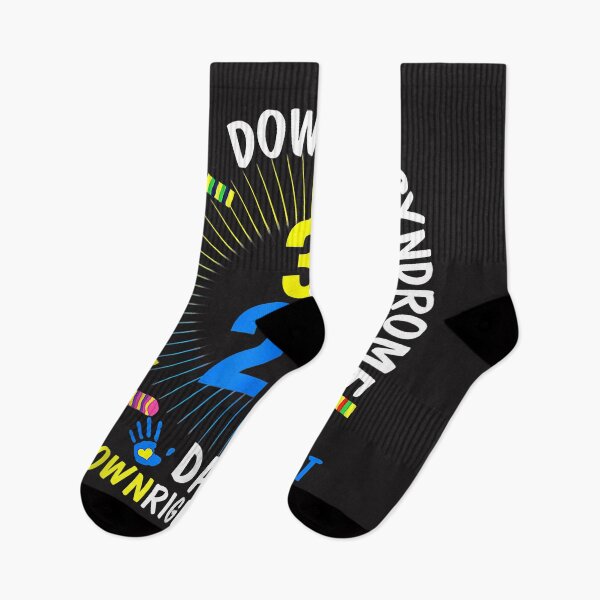Item preview, World Down Syndrome Day Awareness Socks 21 March designed and sold by marla8ruby.