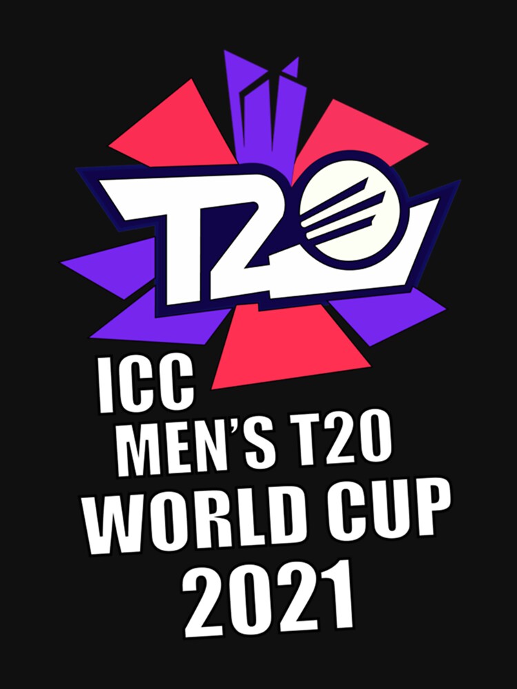 official-icc-t20-world-cup-2021-classic-t-shirt-t-shirt-for-sale-by