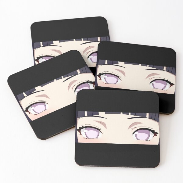 Item preview, Anime Girl Eyes Peeker Car Slap designed and sold by WeebooTr4sh.
