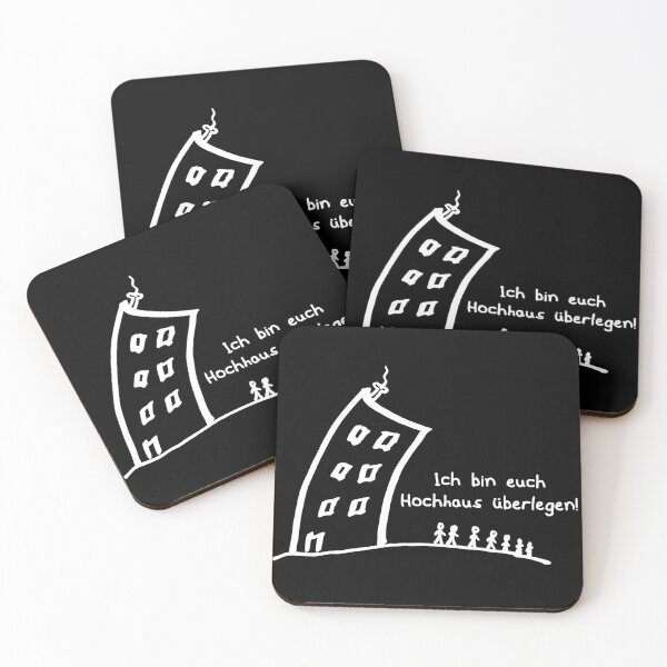 Item preview, Consider skyscraper - funny saying - self-mockery - white designed and sold by Marcel Wirth.
