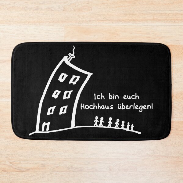 Item preview, Consider skyscraper - funny saying - self-mockery - white designed and sold by Marcel Wirth.