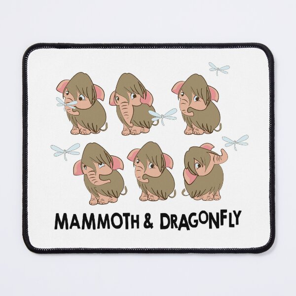 Item preview, Baby Mammoth with dragonfly collection designed and sold by belettelepink.