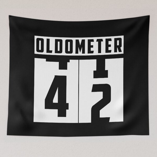 Item preview, Oldometer counter Number 42 birthday designed and sold by HeavyStyle.