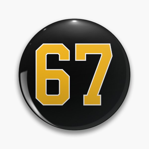 Item preview, Yellow Number 67 lucky sports jersey sixty seven designed and sold by HeavyStyle.