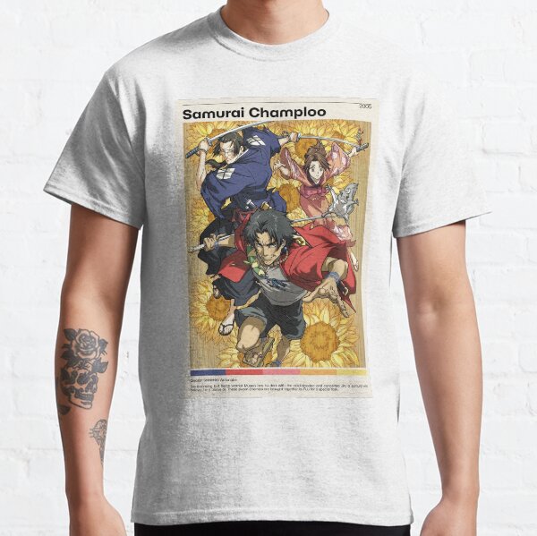 Samurai Champloo Anime Poster Print Poster Classic T-Shirt