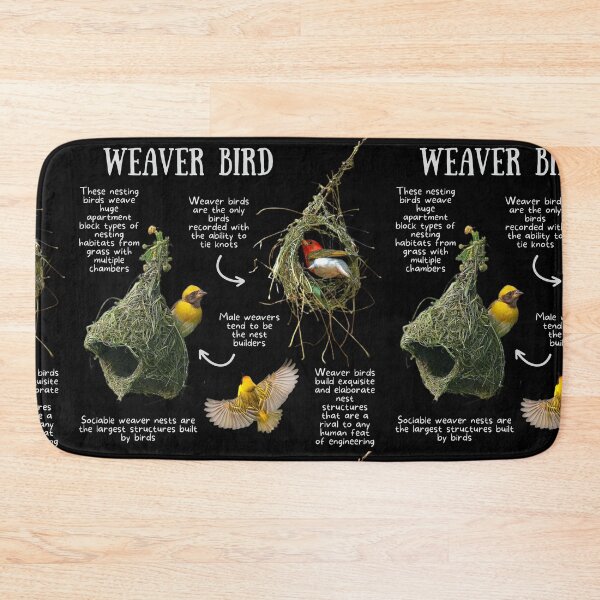 Item preview, Weaver bird Fun Facts designed and sold by KyleNesas.