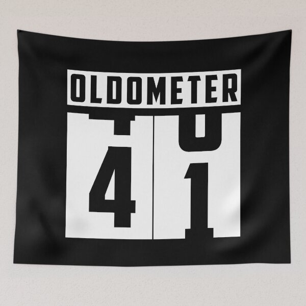 Item preview, Oldometer counter Number 41 birthday designed and sold by HeavyStyle.