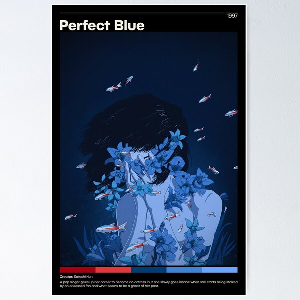 Perfect Blue Movie Poster 1997 A Satoshi Kon Film Promotional Key Visual