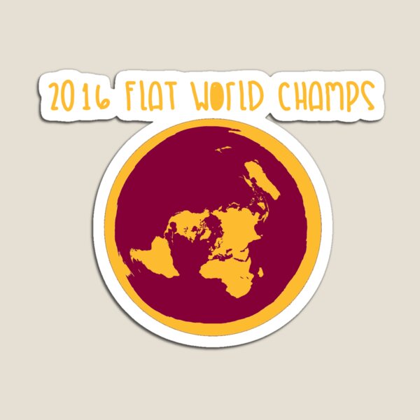 Cleveland Cavaliers Flat World Champions Magnet