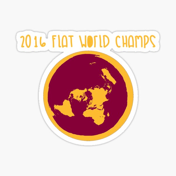 Cleveland Cavaliers Flat World Champions Sticker
