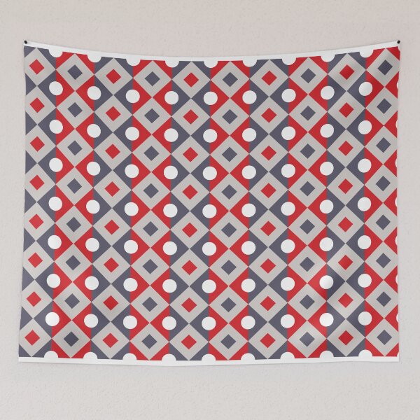 Item preview, Mosaic pattern clean geometric design. square traditional art decorative line texture. designed and sold by ARTONIUMW.