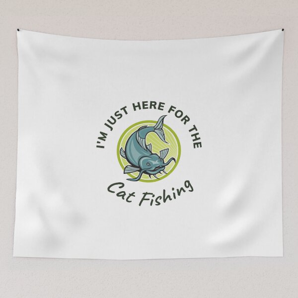 Item preview, I'm just here for the cat fishing designed and sold by BenEilts.