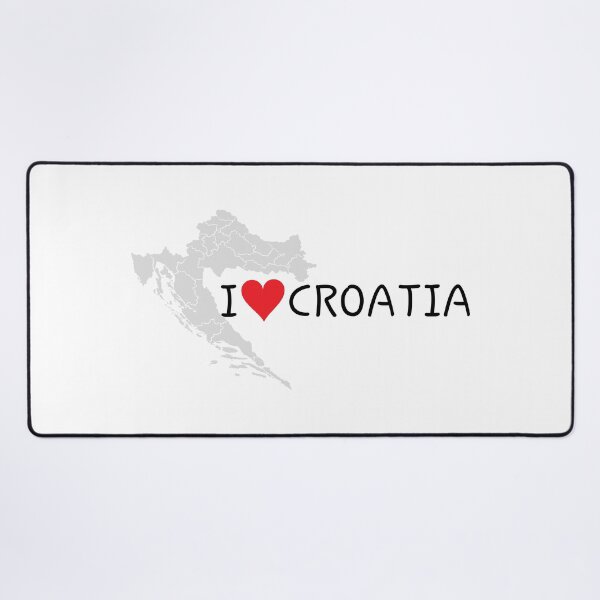 Item preview, "I Love Croatia" designed and sold by MC Art Studio.