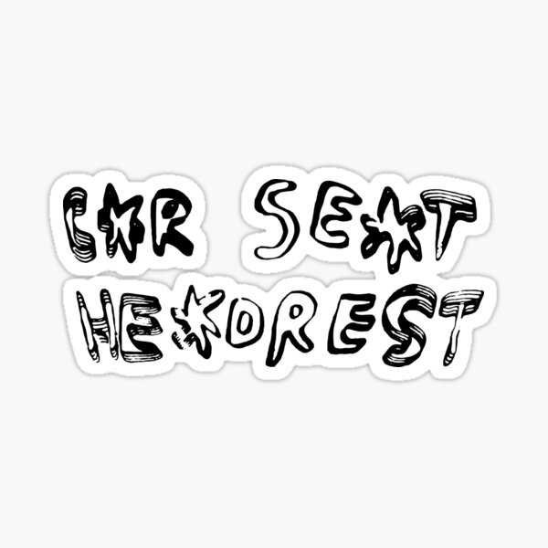 Car Seat Headrest Merch Classic Shirt Sticker By Blancabodorr Redbubble 6837