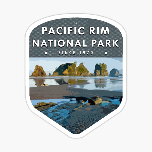 Pacific Rim National Park 2 Sticker