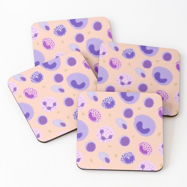Item preview, White Blood Cells Pattern designed and sold by DrTeebu.