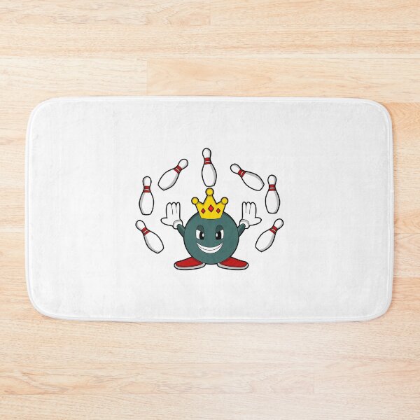 Item preview, King at Bowling with Bowling pin designed and sold by Snabdesign84.