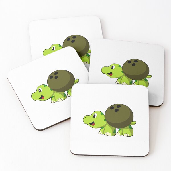 Item preview, Turtle at Bowling with Bowling ball designed and sold by Snabdesign84.