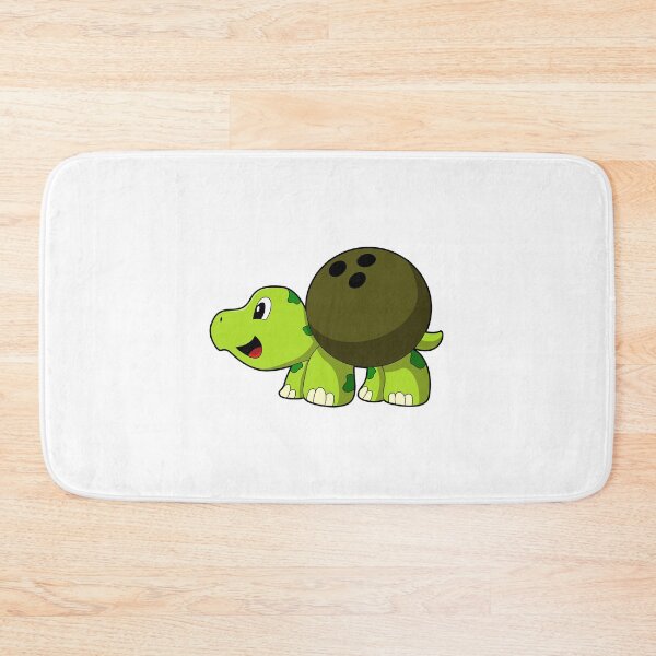 Item preview, Turtle at Bowling with Bowling ball designed and sold by Snabdesign84.