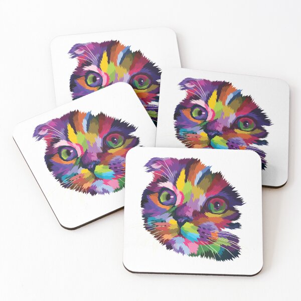 Item preview, Colorful Cat designed and sold by SCRAPPE.
