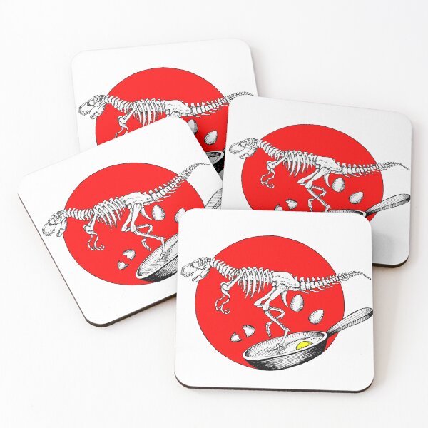 Item preview, dinosaur skeleton designed and sold by 4-piece-drawing.