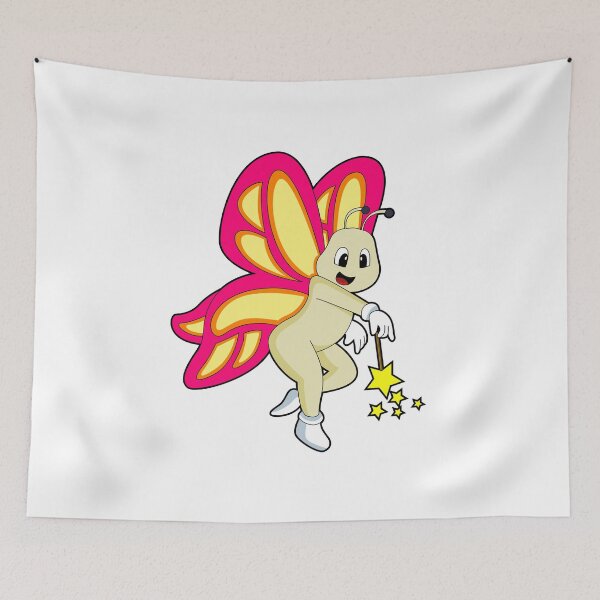 Item preview, Butterfly as Wizard with Magic wand designed and sold by Snabdesign84.