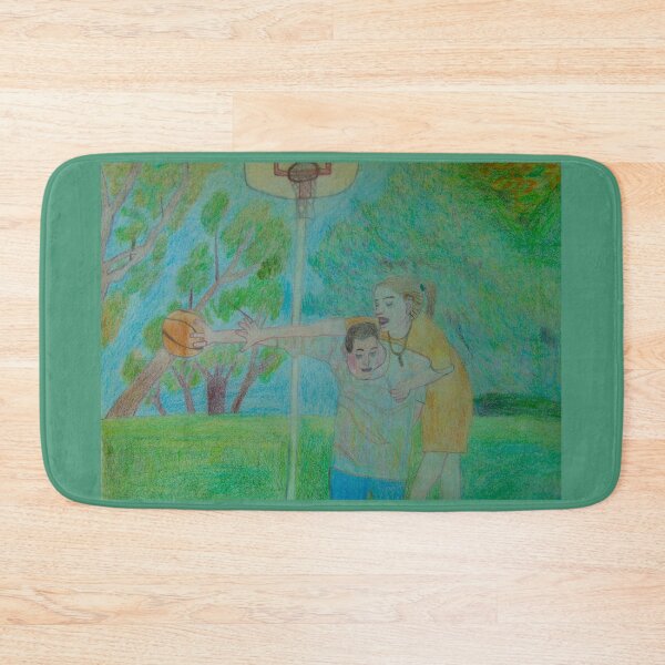 Item preview, Basketball couple sportsmen designed and sold by MartaTerkiewicz.
