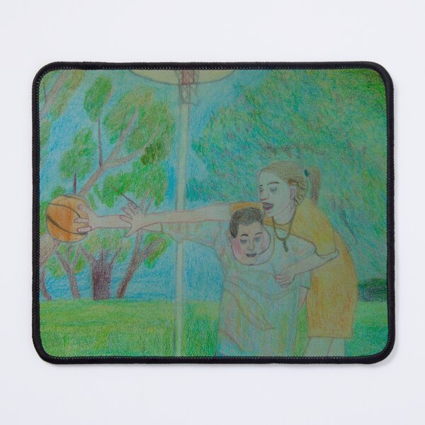 Item preview, Basketball couple sportsmen designed and sold by MartaTerkiewicz.