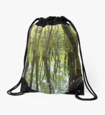 Cypress Swamp Drawstring Bag