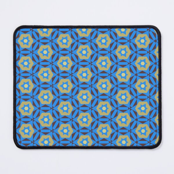 Item preview, Bright Blue Hex In A Hex Pattern designed and sold by MclaughlinGifts.