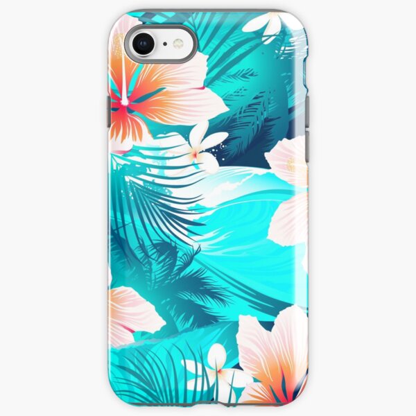 Hibiscus flowers at the beach iPhone Tough Case