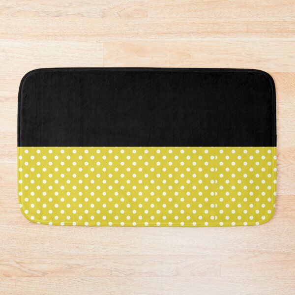 Item preview, Polka Yellow and Black Dot Design designed and sold by DigitalChickHub.