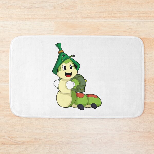 Item preview, Caterpillar as Student with Backpack designed and sold by Snabdesign84.