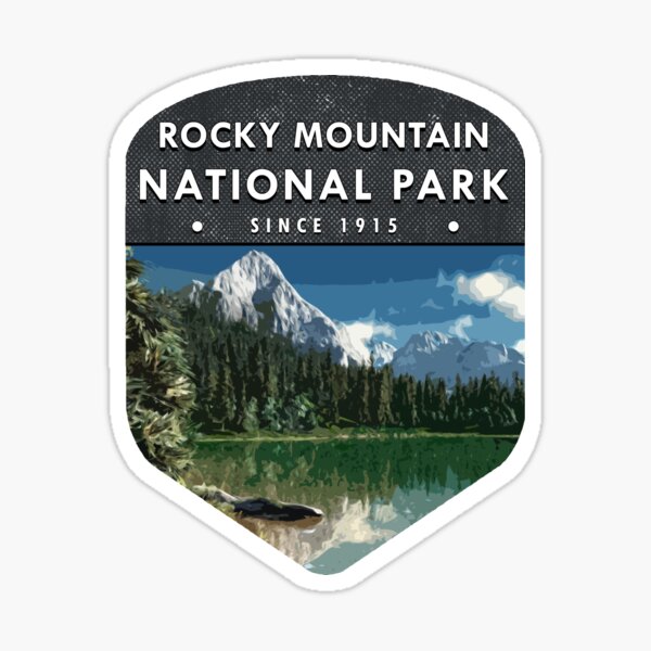 Rocky Mountain National Park 2 Colorado Sticker