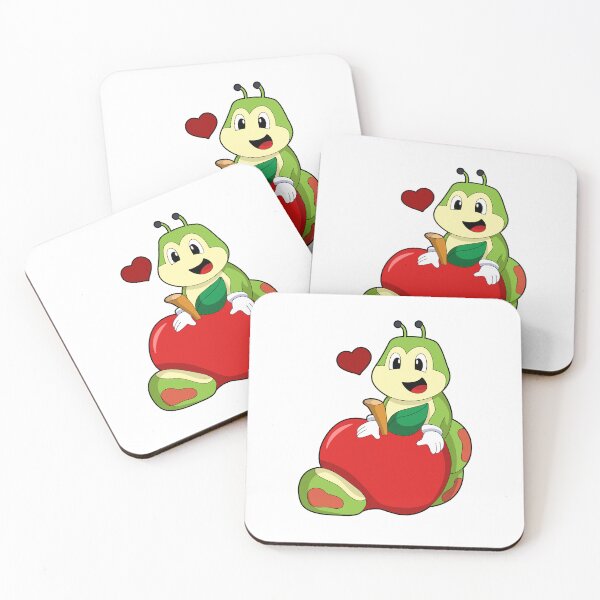 Item preview, Caterpillar with Apple designed and sold by Snabdesign84.