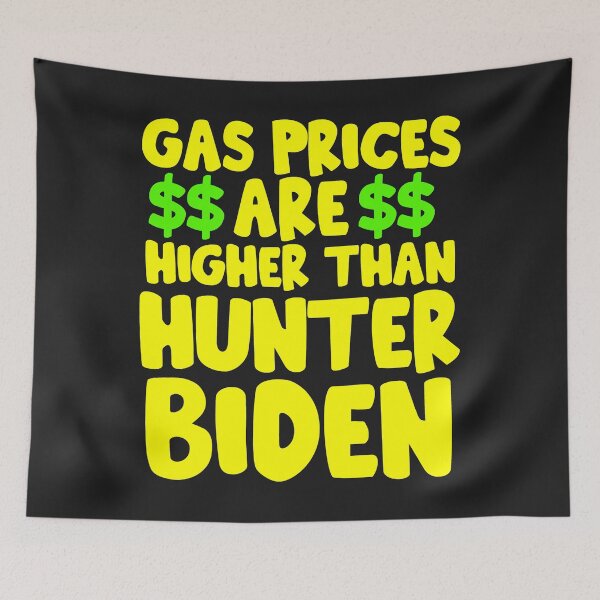 Item preview, Gas prices are higher than hunter funny gasoline fuel biden Pullover Hoodie designed and sold by olgacadb.