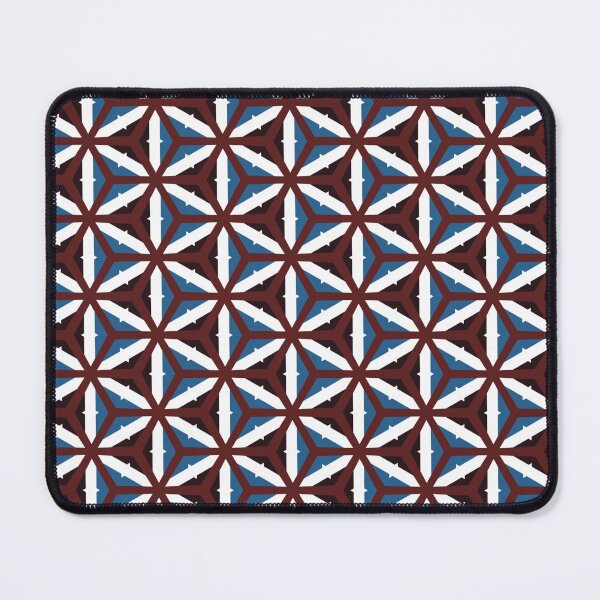 Item preview, Purple, Blue and Red Trellis Pattern designed and sold by MclaughlinGifts.