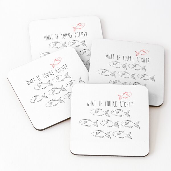 Item preview, What If You're Right | School Of Fish designed and sold by SpeakLifeHQ.