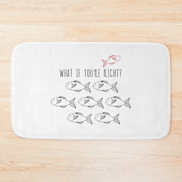 Item preview, What If You're Right | School Of Fish designed and sold by SpeakLifeHQ.