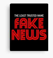 Fake News 2 Canvas Print
