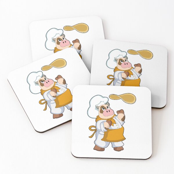 Item preview, Cow as Cook with Dough designed and sold by Snabdesign84.