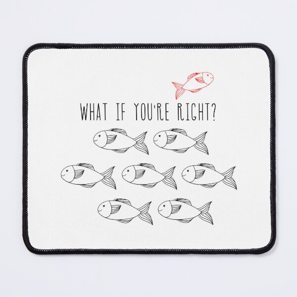Item preview, What If You're Right | School Of Fish designed and sold by SpeakLifeHQ.