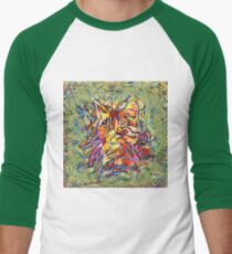 Ninja Cat. Deep Neural Networks #Art Baseball ¾ Sleeve T-Shirt