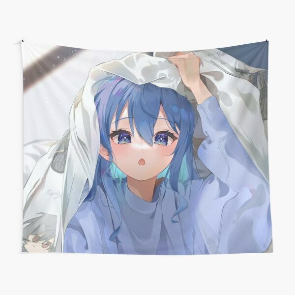 Crazy Anime Girl - Anime - Tapestry