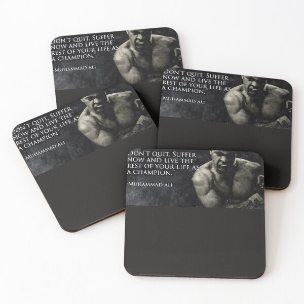 Item preview, I hated every minute of training - Muhammad Ali Sticker designed and sold by lindajff.