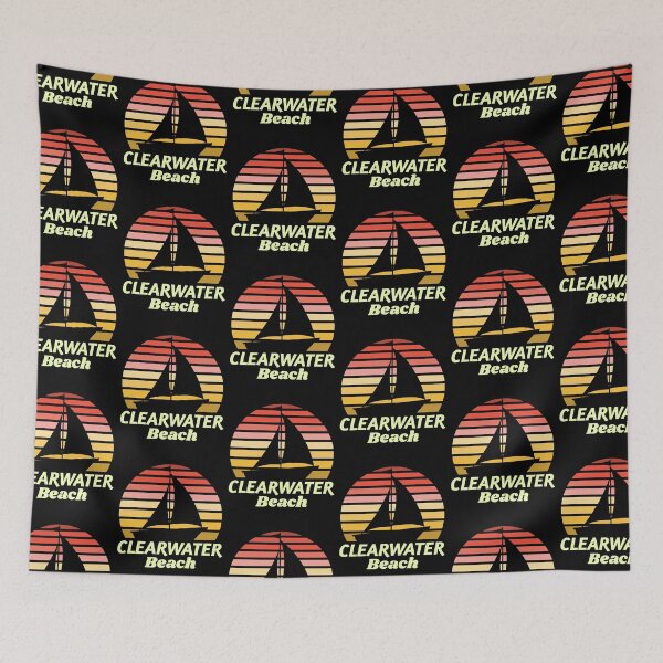 Item preview, Florida sailing design, Clearwater Beach designed and sold by Roam66.