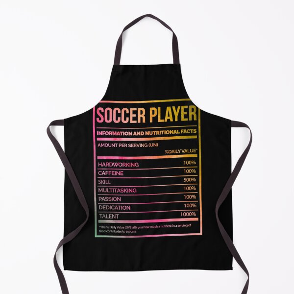 Item preview, Soccer Player Funny Soccer Nutrition Label In Watercolor Classic T-Shirt designed and sold by rollinsale.