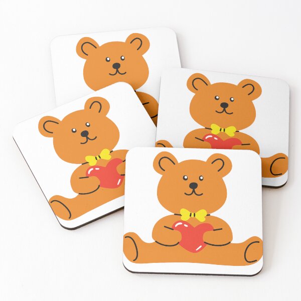 Item preview, Teddy bear heart  designed and sold by Vaglestyle.