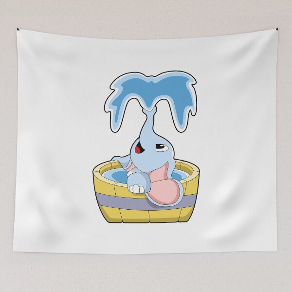 Item preview, Elephant Bathing Bathtub designed and sold by Snabdesign84.